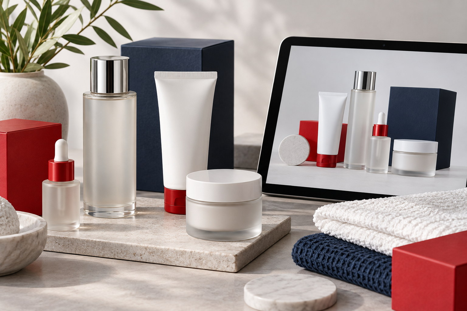 Productpresentatie voor een webshopconcept
