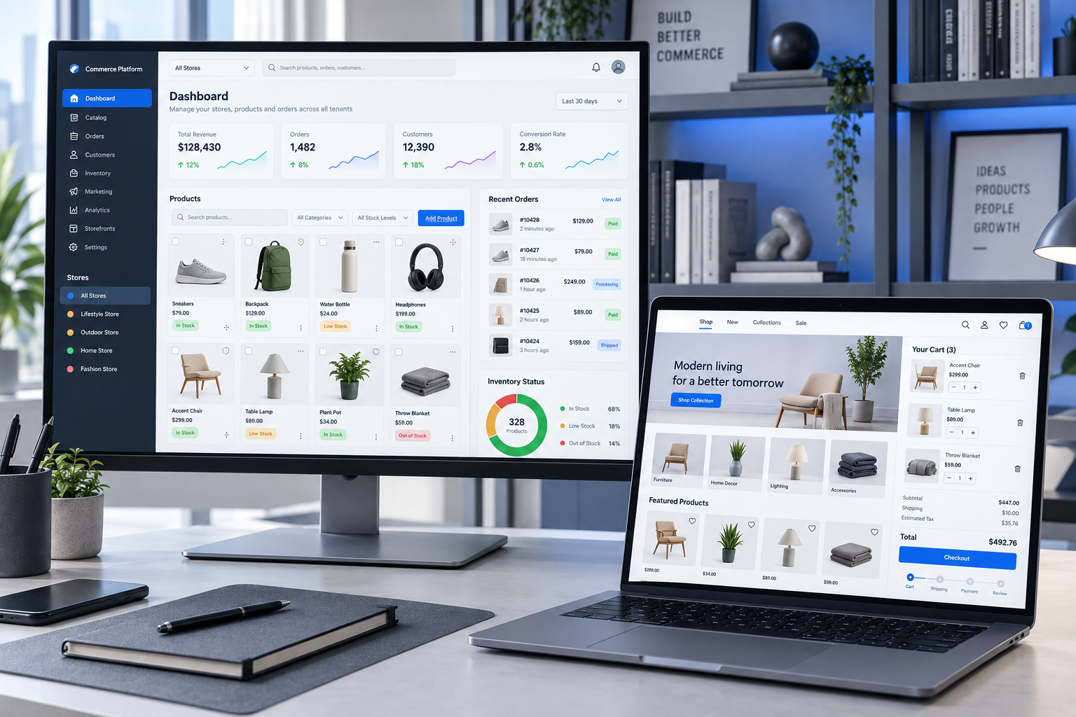 D&M Commerce — Webshop